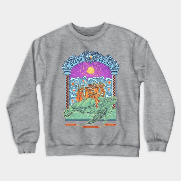 OCEAN DREAM Crewneck Sweatshirt by ALIENS EXE